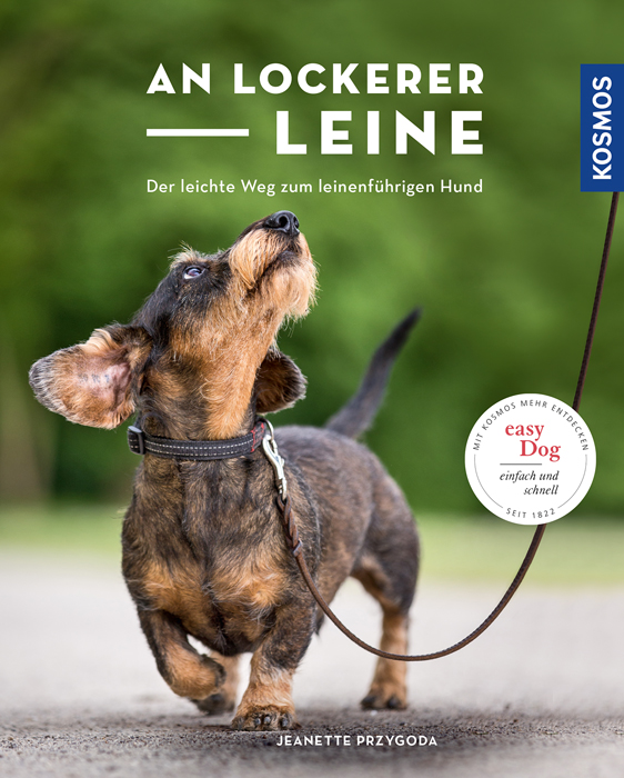 An lockerer Leine, Kosmos Verlag, 2017, Titelbild und weitere Farbfotos im Buch