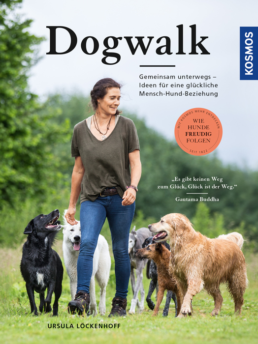 Dogwalk, Kosmos Verlag, 2017, Titelbild und weitere Farbfotos im Buch