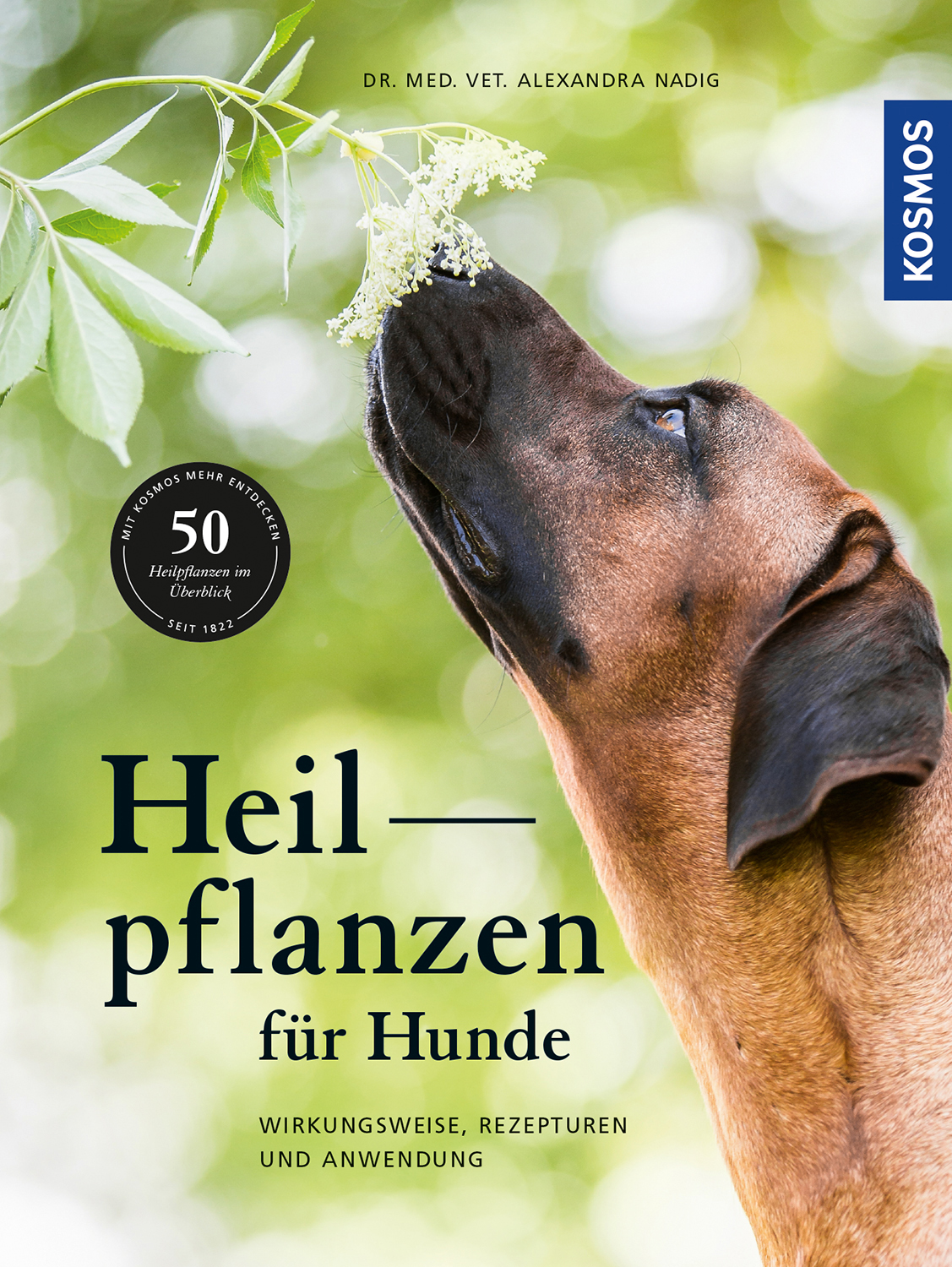 Heilpflanzen für Hunde, Kosmos Verlag, 2018  Titelbild und Farbfotos im Buch
