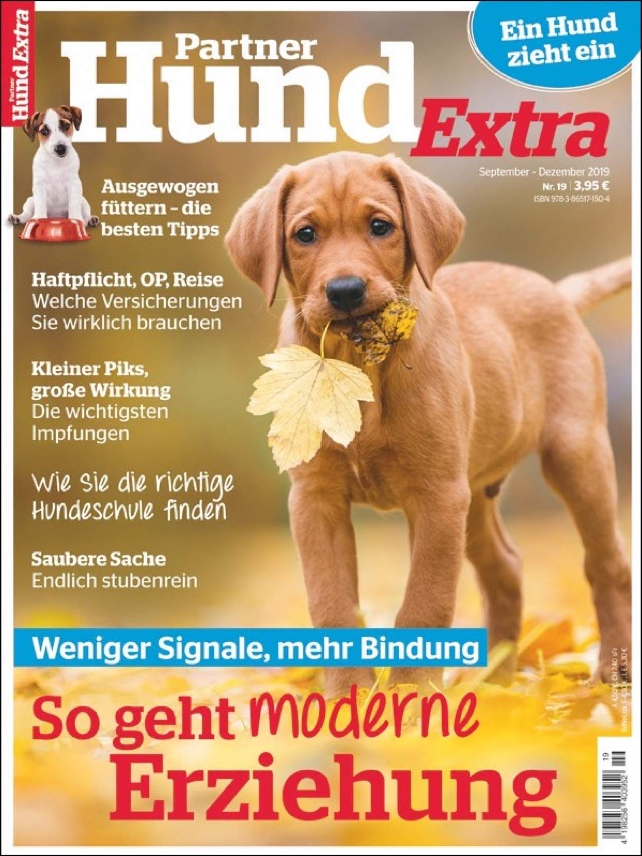 Titelbild Partner Hund Extra Nr 19 und ein weiteres Bild in der Zeischrift 